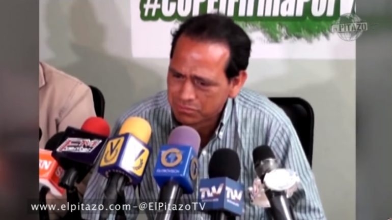 O pai da vítima deu uma conferência de imprensa onde confirmou a morte do filho