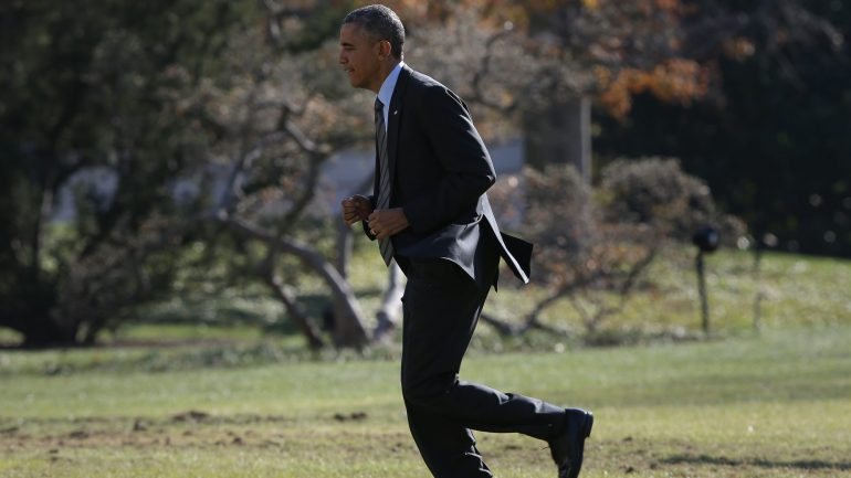 O que ouve Obama enquanto corre