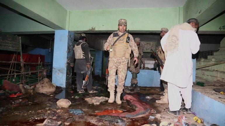 No passado dia 13 um atentado numa mesquita fez dezenas de mortos