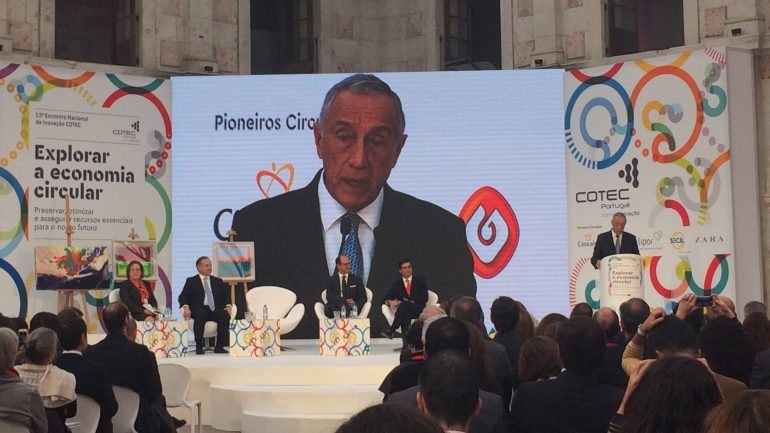 Marcelo Rebelo de Sousa, Presidente da República, discursou no encerramento da conferência.