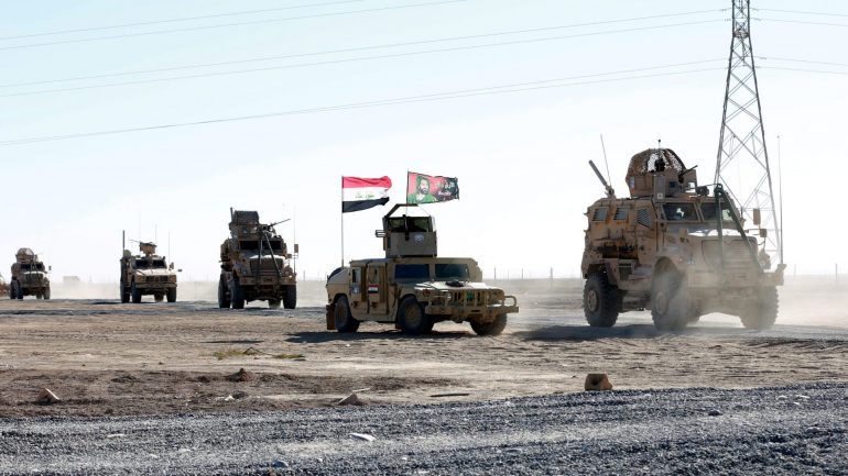 As forças iraquianas lançaram esta ofensiva a 17 de outubro para recuperar Mossul, a segunda maior cidade do Iraque