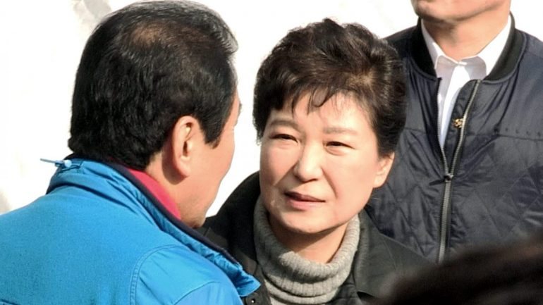 Uma sondagem publicada esta semana revelou que mais de 75% dos sul-coreanos estão a favor da destituição da Presidente