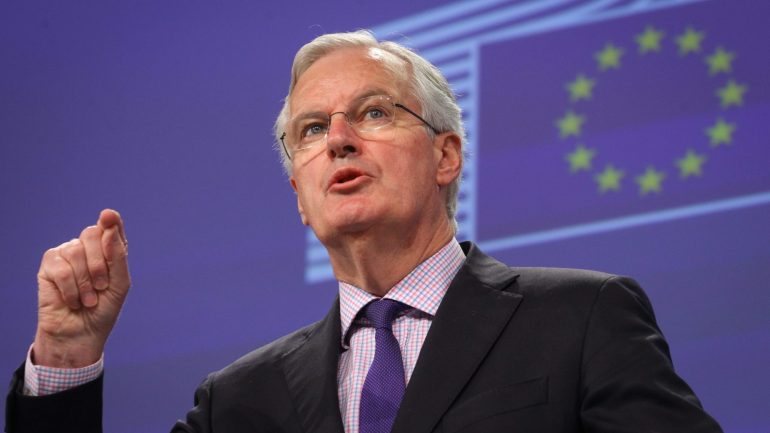 Michel Barnier, o líder da Comissão Europeia que negoceia o Brexit