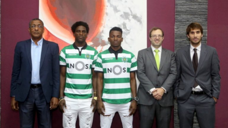 Ary Papel e Gelson Dala assinaram por duas épocas com Sporting Clube de Portugal