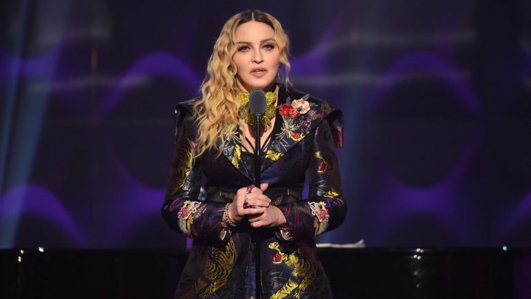 Madonna no Billboard Women in Music 2016.