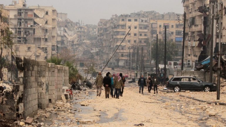 A situação humanitária em Alepo está a chocar os observadores internacionais