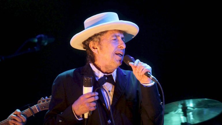 Bob Dylan recebeu este ano o Prémio Nobel da Literatura