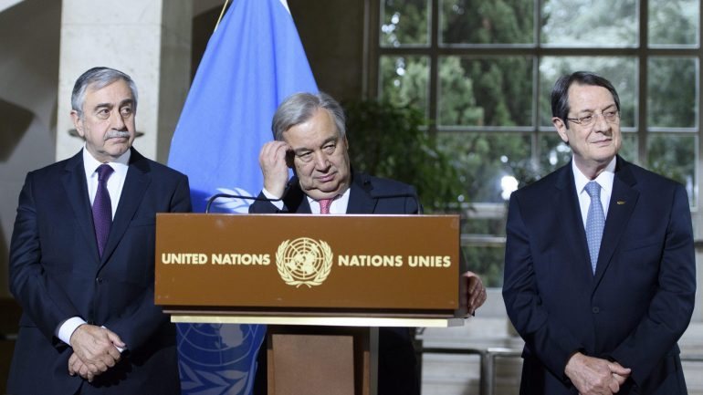 Guterres disse que estão a ser analisados os instrumentos necessários para aplicar um eventual acordo de reunificação