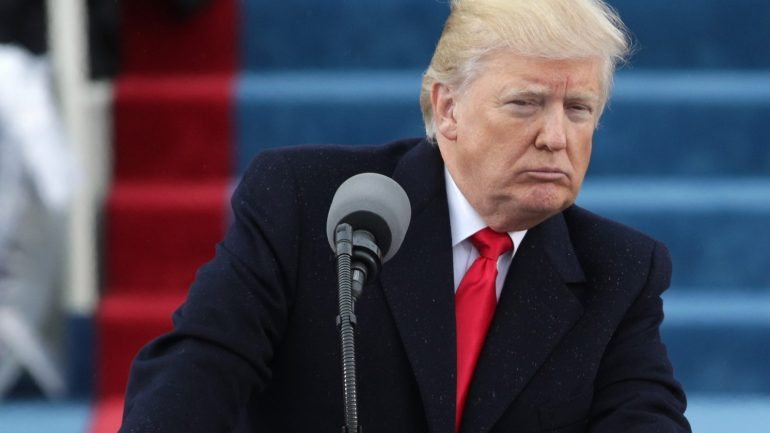 Trump fez o seu primeiro discurso como Presidente esta sexta-feira em Washington