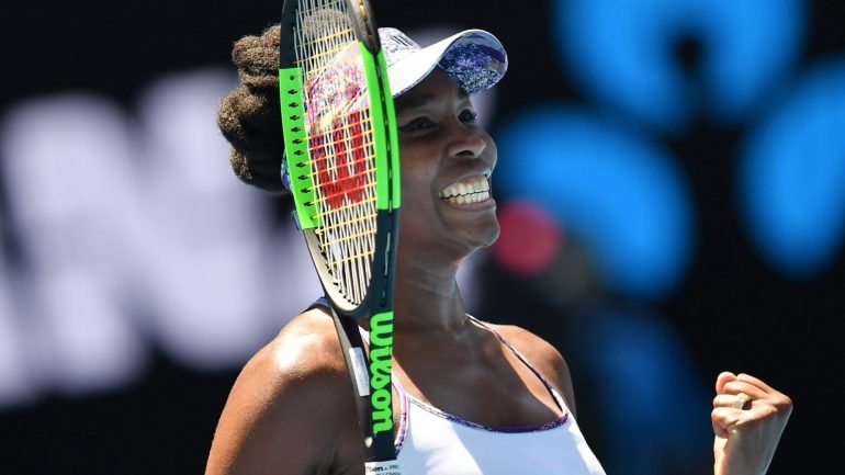 A última vez que Venus Williams chegou às meias-finais foi em 2003