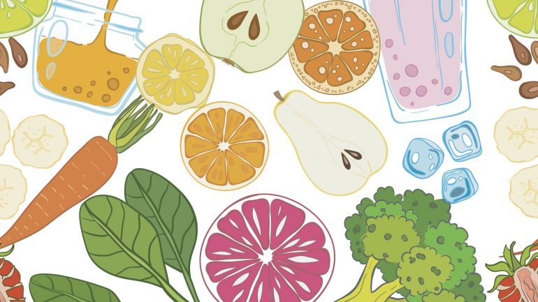 Água, maçãs (com casca), cenouras e morangos podem atuar como alimentos inibidores de apetite.