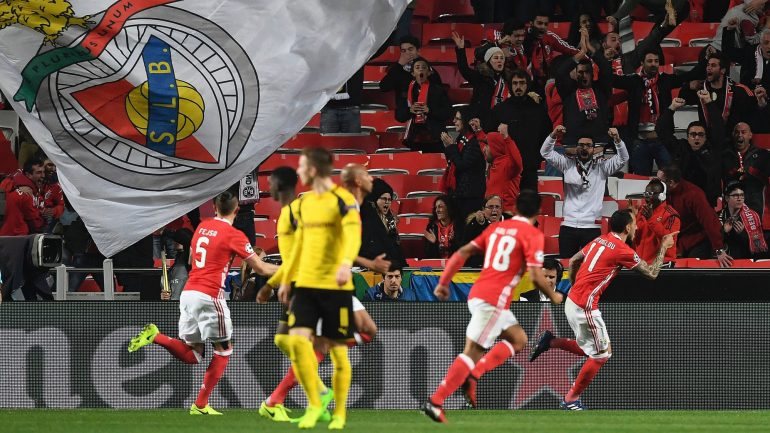 Benfica tem um duro teste à liderança da Primeira Liga na deslocação após a vitória com o Dortmund