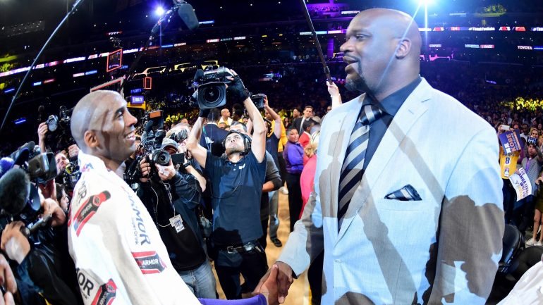 Shaquille O'Neal formou uma dupla temível com Kobe Bryant nos LA Lakers antes de virar DJ Diesel