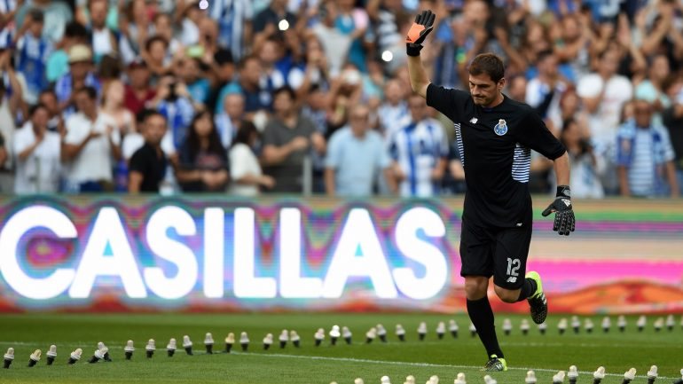 Casillas chegou à Invicta como uma das maiores contratações de sempre do futebol português