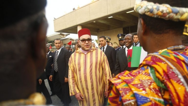 Mohamed VI partiu para a Etiópia a 27 de janeiro, onde passou dois dias, e depois iniciou um périplo pelo Sudão do Sul, Gana, Zâmbia, Guiné-Conacri e Costa do Marfim