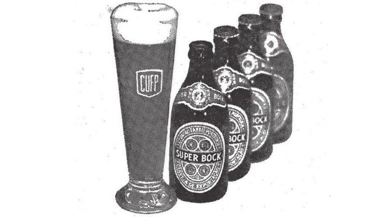 Nos anos 60, a Super Bock era &quot;a cerveja que supera a sua exigência&quot;.