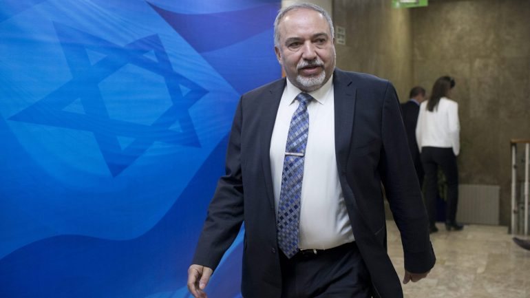 Avigdor Lieberman, ministro da Defesa de Israel