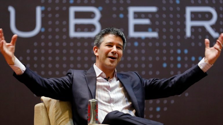 Travis Kalanick demitiu-se de presidente executivo da Uber em julho deste ano, após a Benchmark, um dos investidores da empresa, o processar por fraude