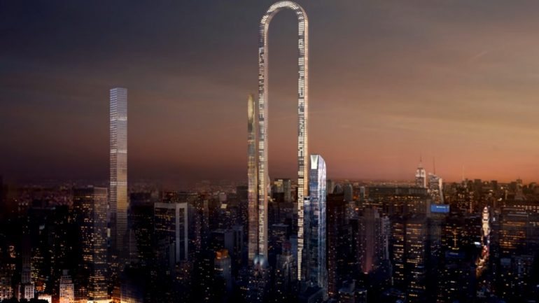 O projeto incorpora no edifício um elevador capaz de alternar entre movimentos horizontais e verticais