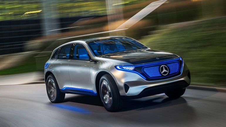 É esperado para 2019 o lançamento de um SUV eléctrico com base no protótipo Generation EQ, apresentado no último Salão Automóvel de Paris