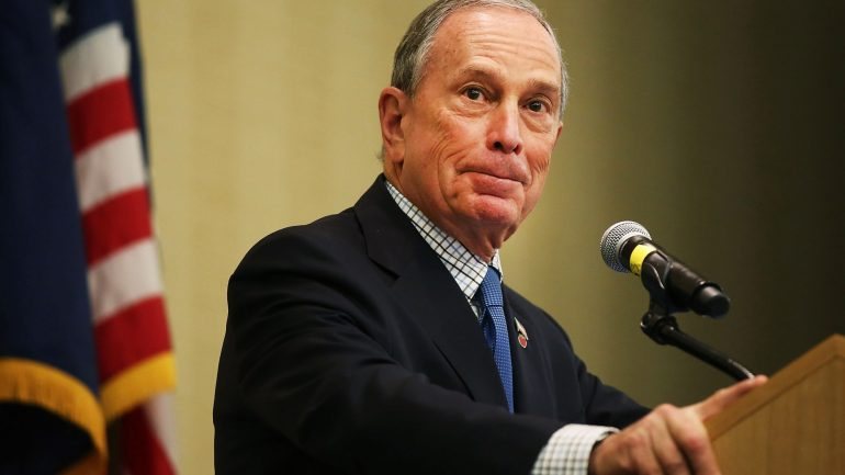 Michael Bloomberg foi mayor de Nova Iorque
