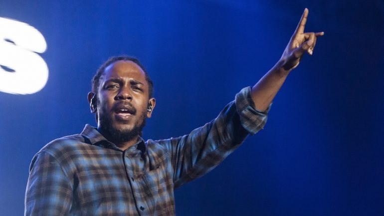 Kendrick Lamar no festival Super Bock Super Rock do ano passado