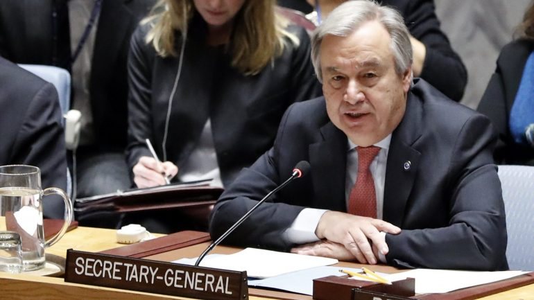 António Guterres vai assinalar os primeiros 100 dias à frente da ONU no dia 11 de abril