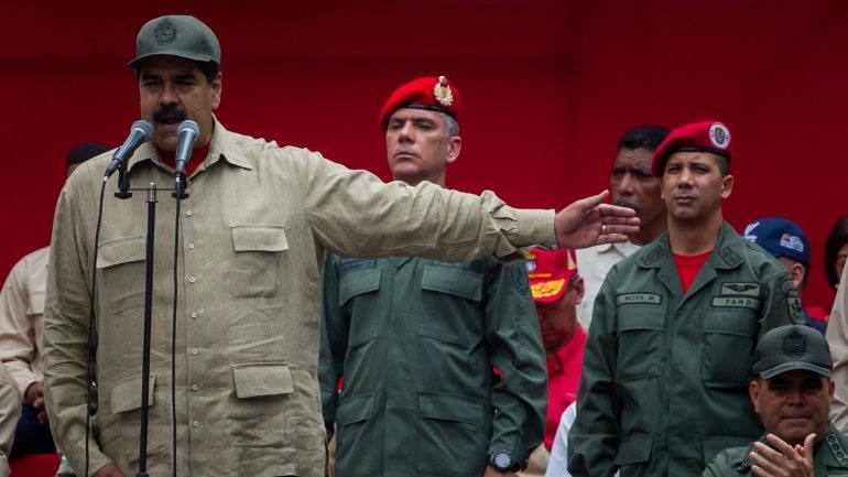 Nicolás Maduro falava no palácio presidencial de Miraflores, em Caracas