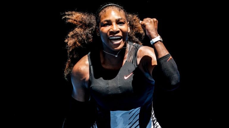 Serena Williams venceu o seu 23.º Grand Slam em janeiro