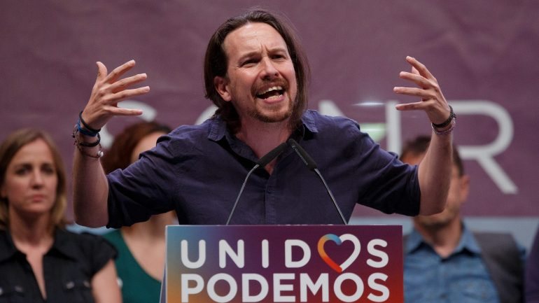 Pablo Iglésias recordou que, ao contrário de há dois anos, o PP não tem maioria nem mesmo somando os votos do Ciudadanos