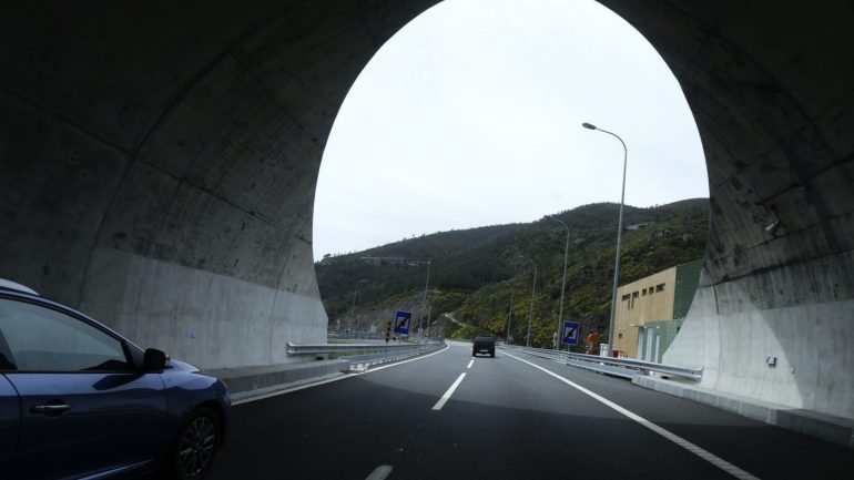 A Autoestrada do Marão concluiu o prolongamento da A4 de Amarante até Vila Real