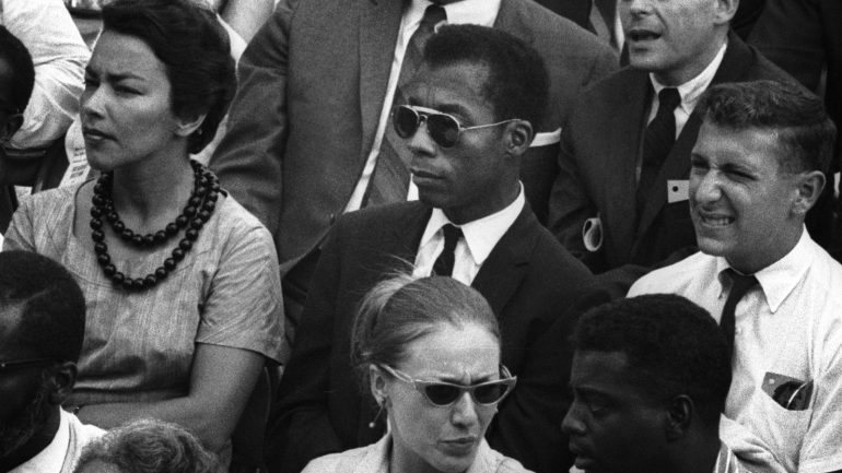 James Baldwin numa imagem de arquivo de &quot;I Am Not Your Negro-Eu Não Sou o Teu Negro&quot;, de Raoul Peck