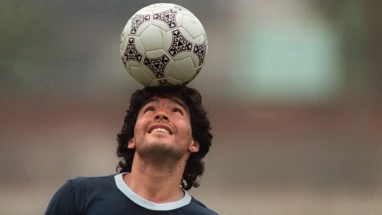 Diego Maradona já jogava nos seniores do Argentino Juniors quando foi o MVP do Mundial Sub-20 de 1979