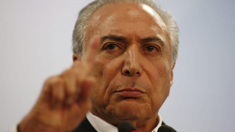 &quot;O Governo não usa a máquina pública contra os cidadãos brasileiros&quot;, garantiu Temer