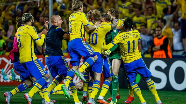 Suécia de Victor Lindelöf causou uma grande surpresa em 2015, sagrando-se campeã frente a Portugal nos penáltis