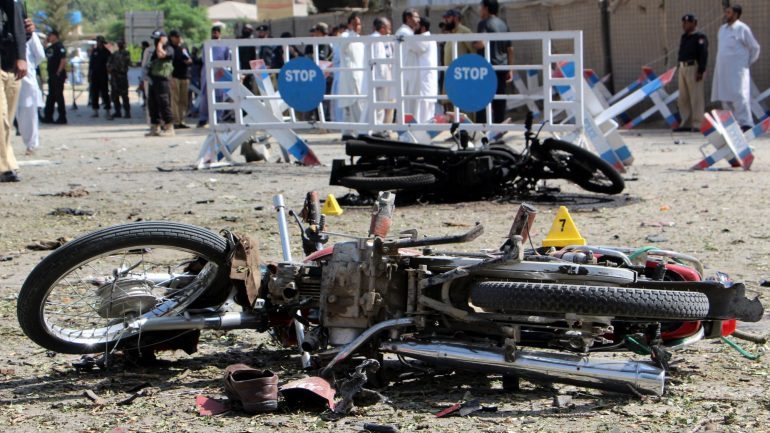 A explosão ocorreu perto do gabinete do chefe da polícia em Quetta