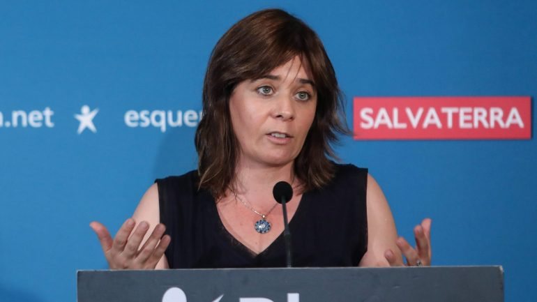 Catarina Martins falava na apresentação dos candidatos autárquicos do Bloco de Esquerda a Évora