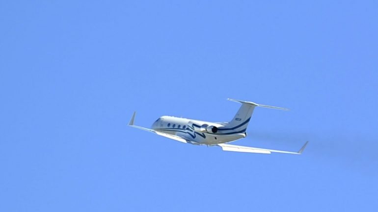 O jato Gulfstream III pertence ao Serviço Autónomo de Transporte Aéreo e transporta regularmente o vice-presidente