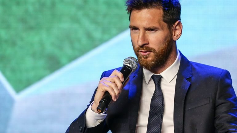 Messi foi considerado o melhor jogador do mundo cinco vezes
