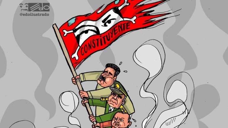 Cartoonistas, ilustradores e redes sociais não deixaram escapar nenhum tópico para reagir às eleições na Venezuela