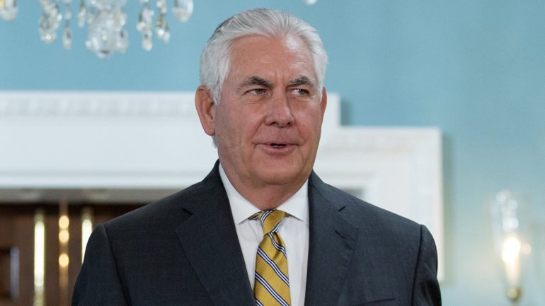 Tillerson fez esta terça-feira um balanço dos seus primeiros seis meses no cargo de chefe da diplomacia norte-americana