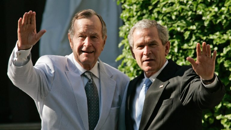 George H.W. Bush e George W. Bush em 2006