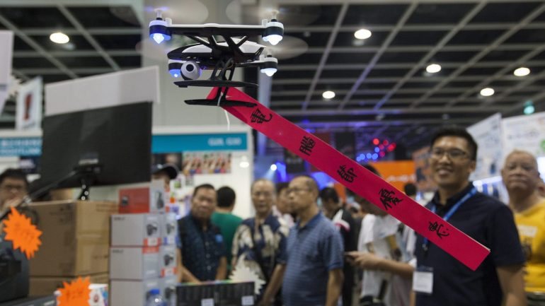 Na China há mais de 500 fabricantes de aviões não tripulados