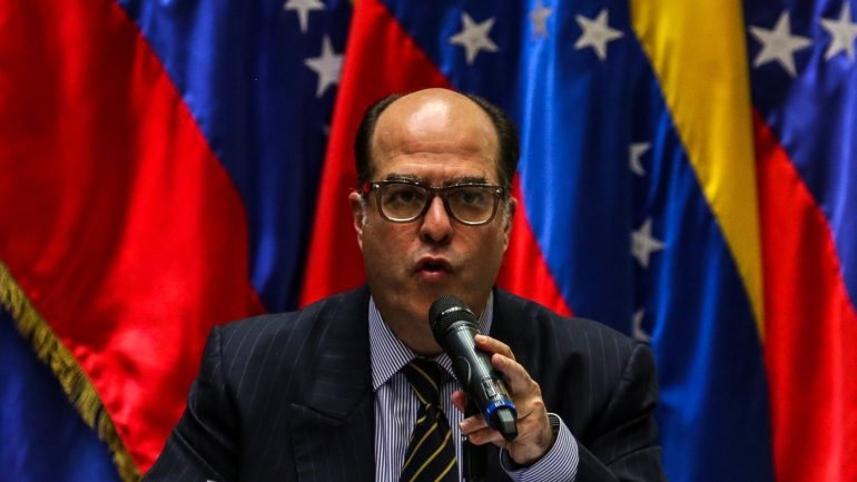 Julio Borges, presidente do parlamento da Venezuela, único órgão do Estado controlado pela oposição