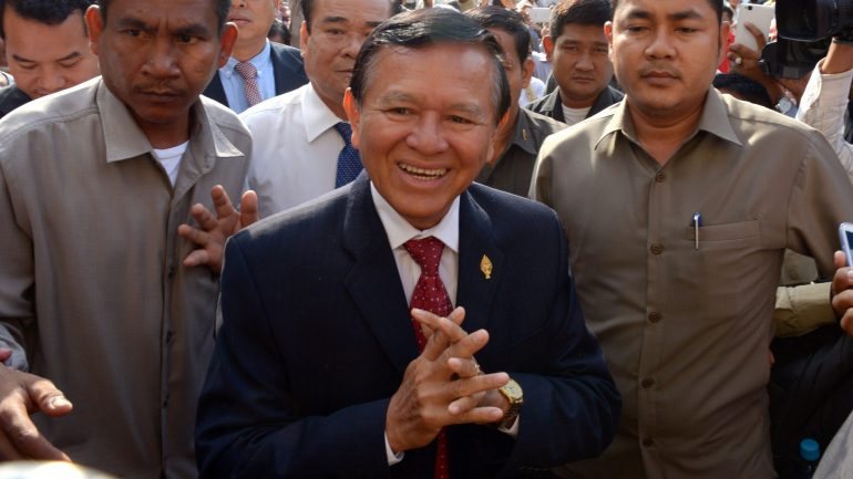 Kem Sokha foi detido em Phnom Penh