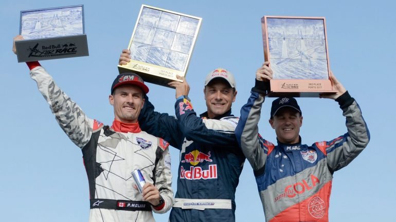 Martin Sonka e Kevin Coleman foram os vencedores da etapa portuguesa da Red Bull Air Race