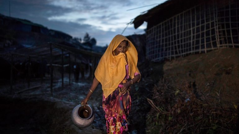 Hoje em dia mais de um milhão de rohingyas vive em Myanmar