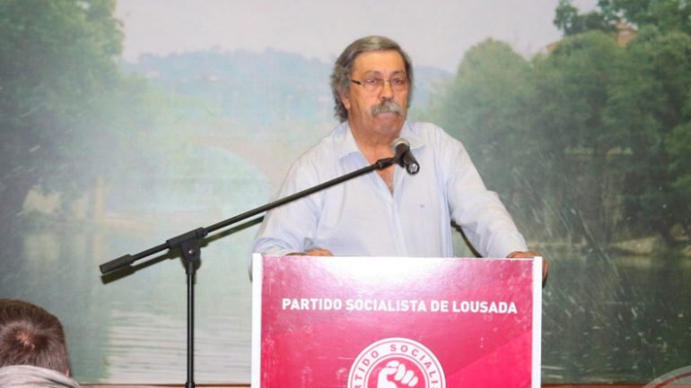 José Santalha num evento do PS/Lousada - Foto da página do Facebook do PS/Lousada