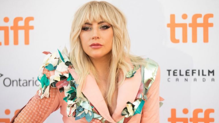 Lady Gaga na apresentação do seu documentário no Toronto International Film Festival
