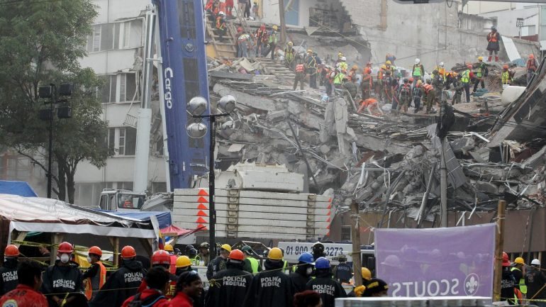 O abalo ocorreu no estado de Puebla, sudeste da capital